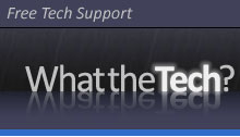 What the Tech logo
