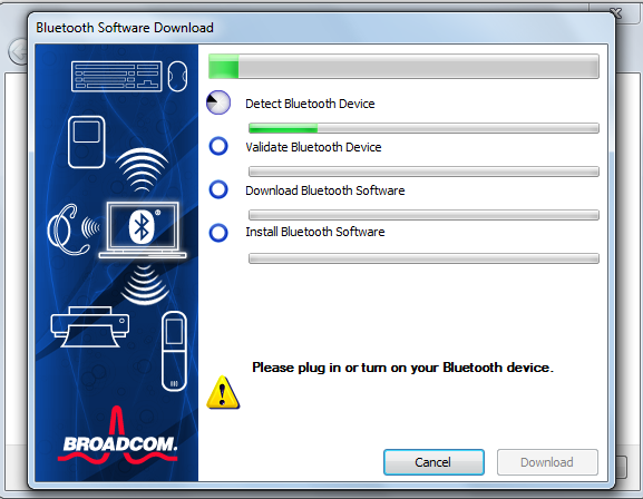 broadcom bluetooth driver for windows 10